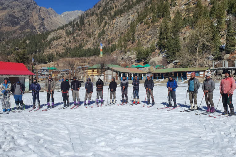 Skiing Training Camp kinnaur