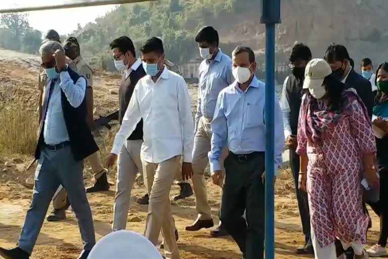 a team visited loyer suktel project in bolangir