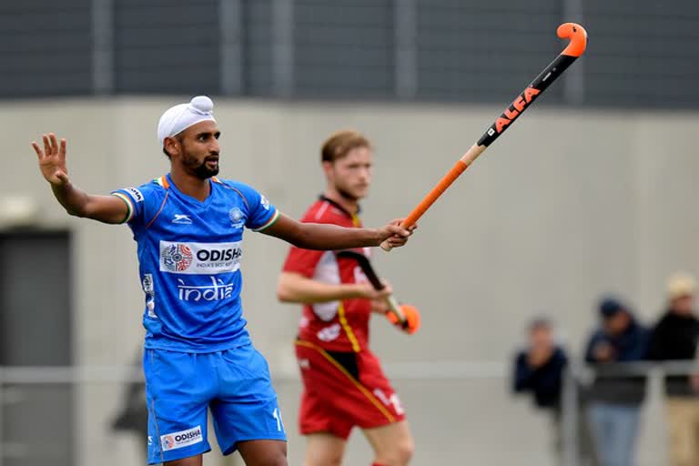 hockey team forward Mandeep