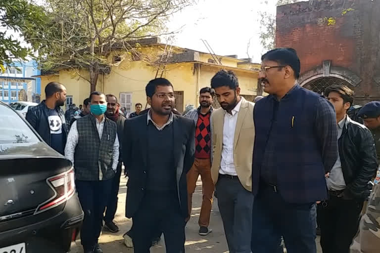 DC inspected old collectorate building in palamu