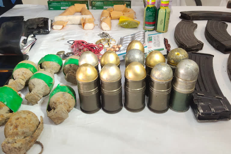 illegal weapons seized in Kokrajhar