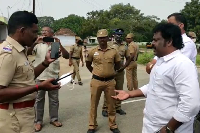 Director Gautham, went to visit the Chipkot area, was detained