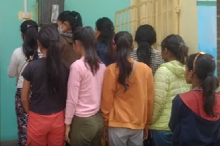 11 Bru girls brought in pretext of job rescued in city