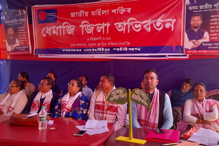 Dhemaji ajp woman  conference