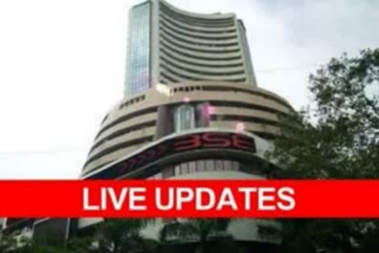 Market LIVE Updates: Indices open in the red with Nifty around 14,750; Airtel, Future group stocks in focus