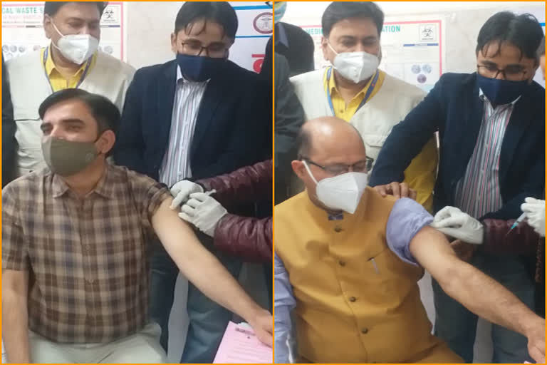 बाड़मेर में कोरोना वैक्सीनेशन, Corona Vaccination in Barmer