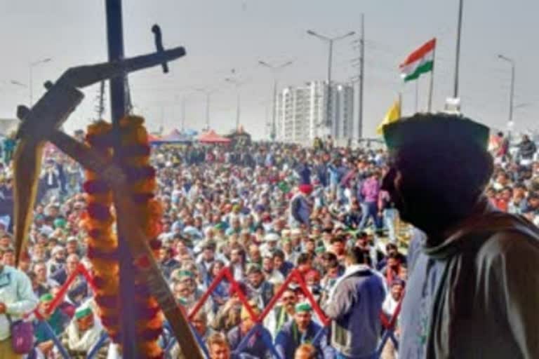 Many farmers coming Ghazipur to make chakka jaam a success