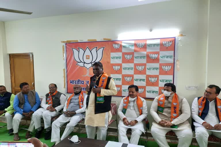 BJP district organization meeting