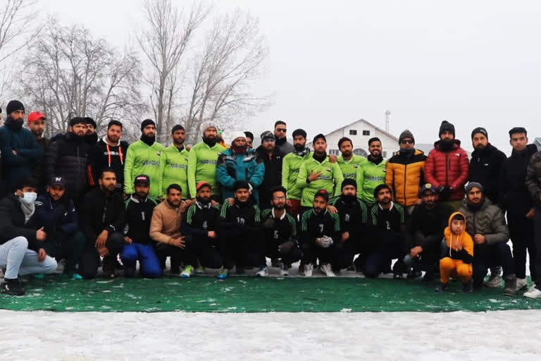 Snow Cricket Match