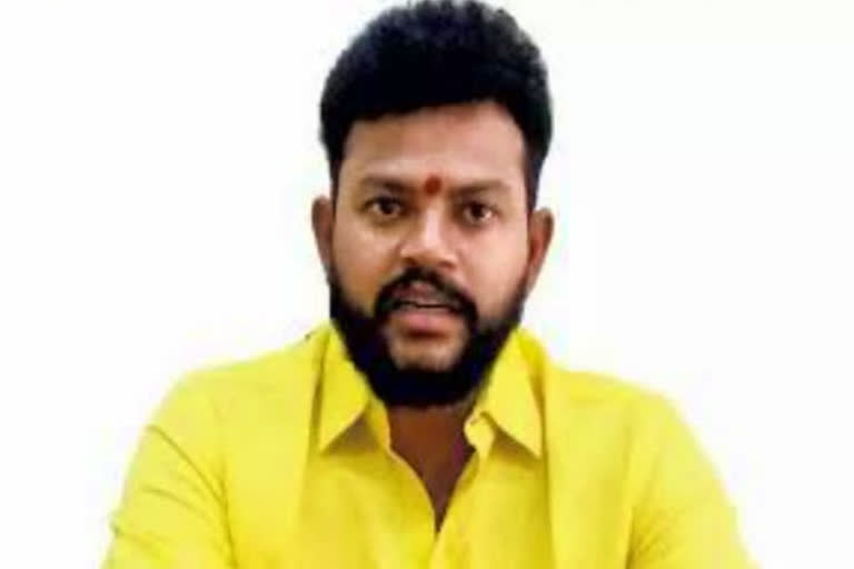 mp rammohan naidu met with party men at nimmada