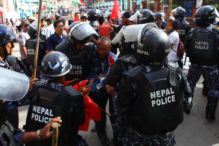 General strike in Nepal