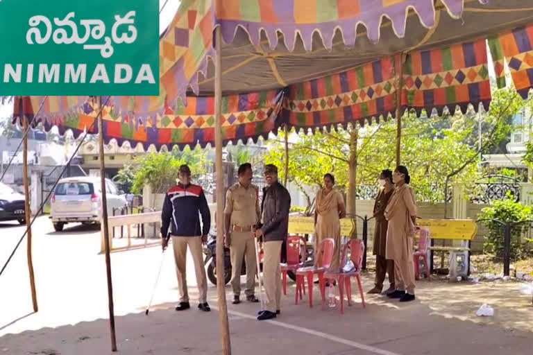 Police picket ongoing on nimmada