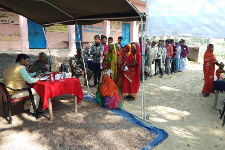 Free medical camp organized by SSB 44th Battalion in Bettiah