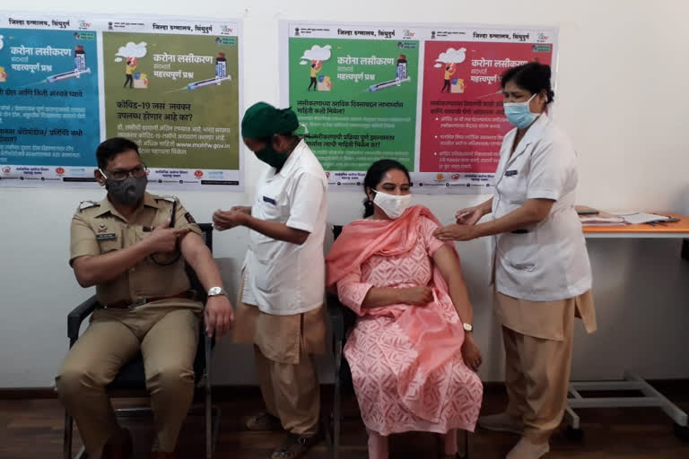 sindhudurg collector k manjulaxmi on corona vaccinations