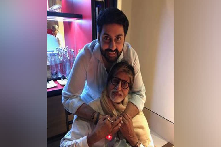 Amitabh Bachchan wishes Abhishek Bachchan on 45th birthday