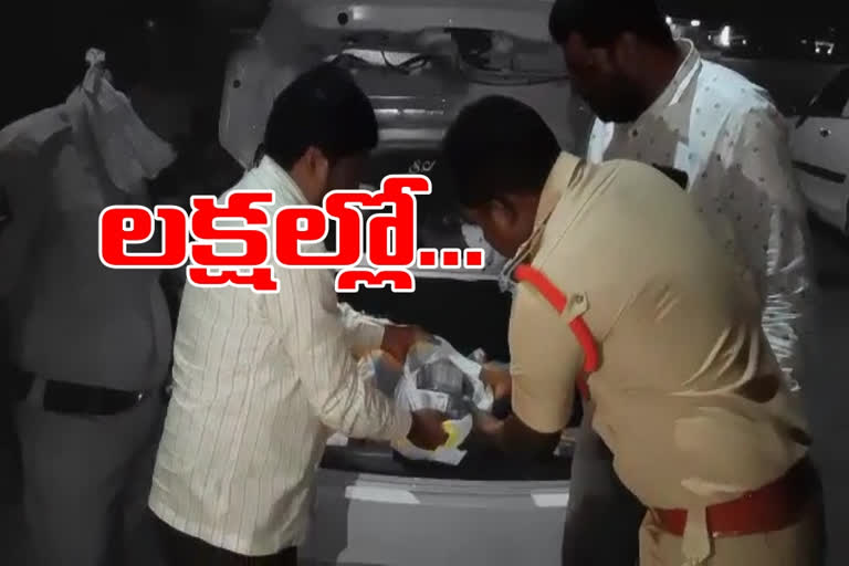 cash seized at devanakonda in kurnool district