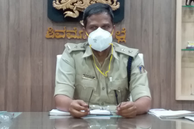 District Police Superintendent KM Shantaraju