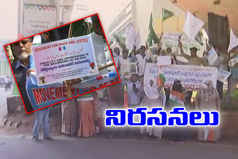 nalgonda x road, farmer protests