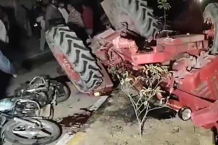 Road accident karnal