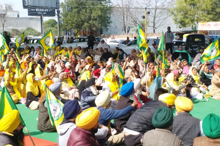 Chakka Jam In Ludhiana,  Bharatiya Kisan Union Ugrahan