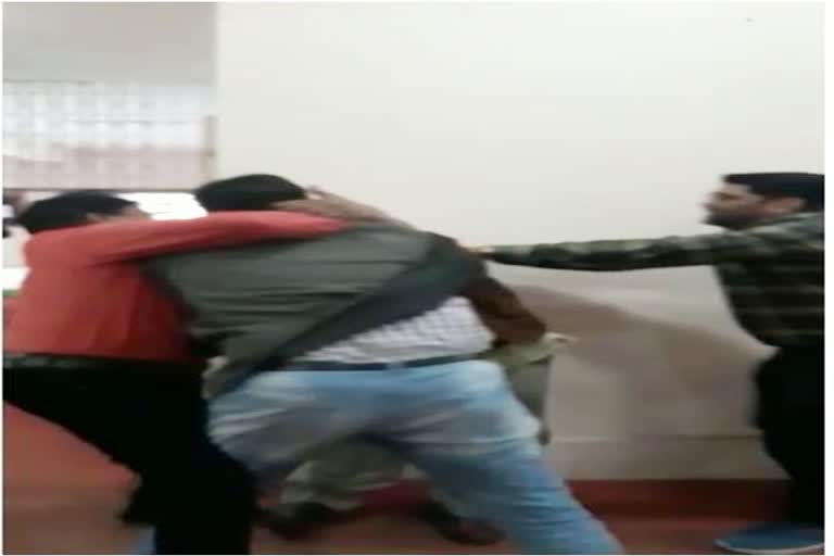 Gang war between two university professors