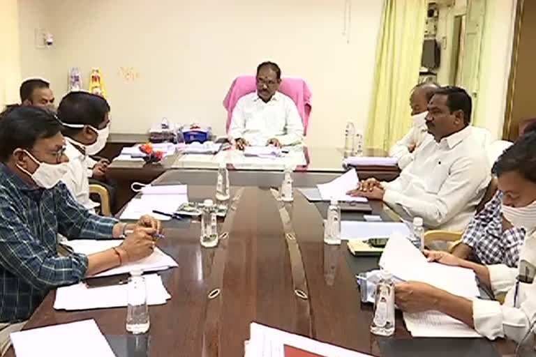 adilabad zilla Parishad Standing Committee meetings as usual