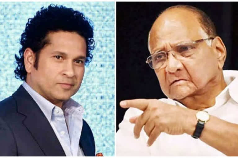 sachin should be careful when talking on other topics, Sharad Pawar advises to Sachin