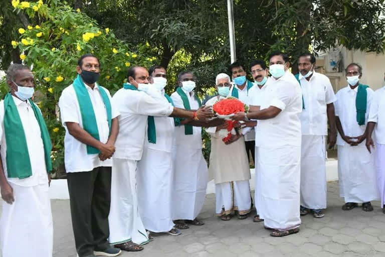 farmers association thanked tamilnadu cm