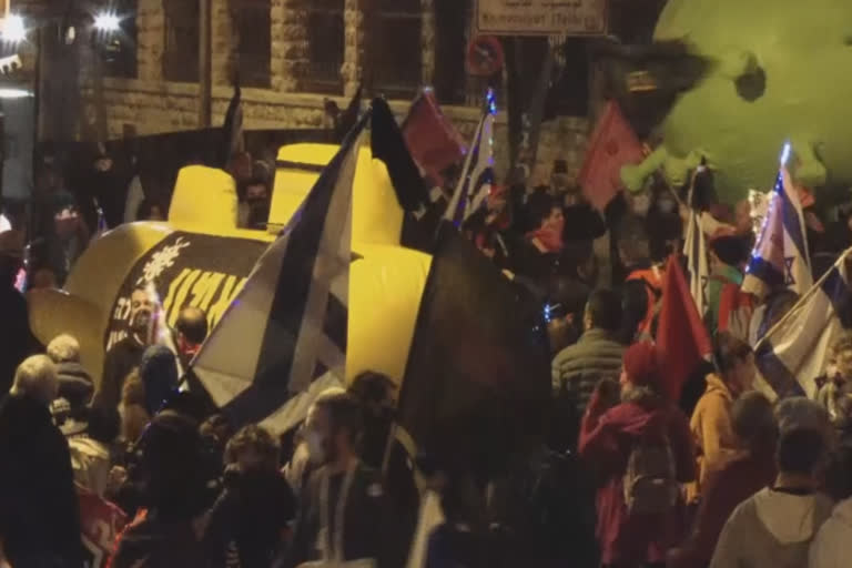 Anti-government protests in Jerusalem