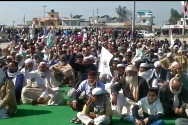 Muslim community support farmers movement in yamunanagar