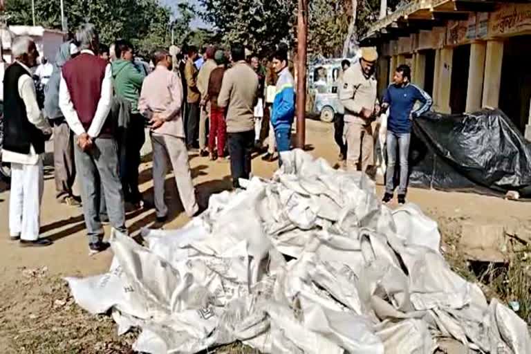 behror news, ration dealer warehouse