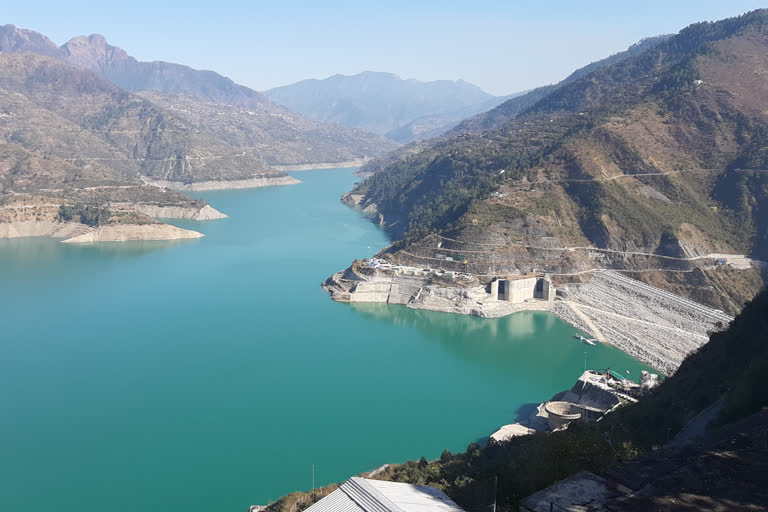 Tehri Dam water stopped