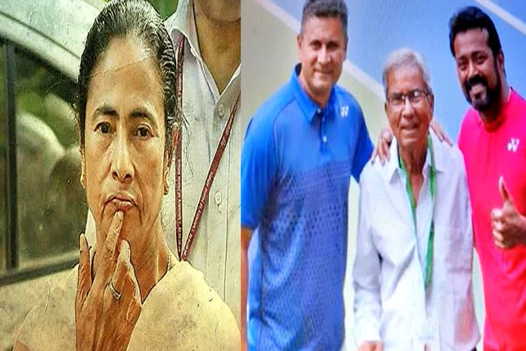 cm mamata banerjee condolences ex tennis star akhtar ali