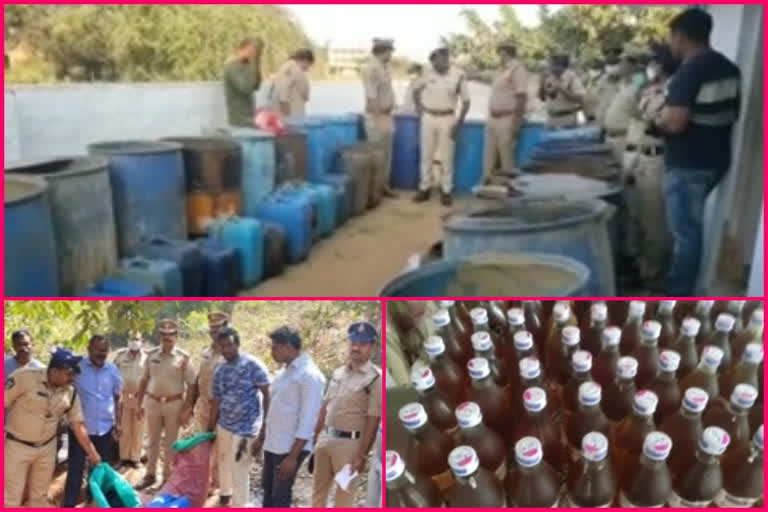 Police destroy Sara bases in Agiripalli zone of Krishna district