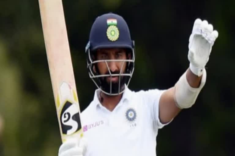 Cheteshwar Pujara reacted to the way he was caught out in the first Test.