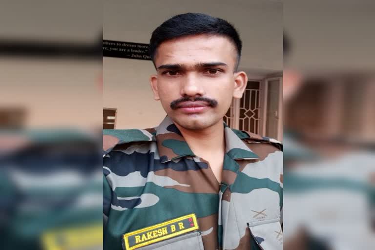 soldier rakesh dies by health issues