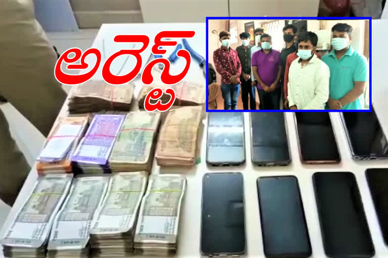 Malkajgiri police have arrested a gang involved in a series of thefts