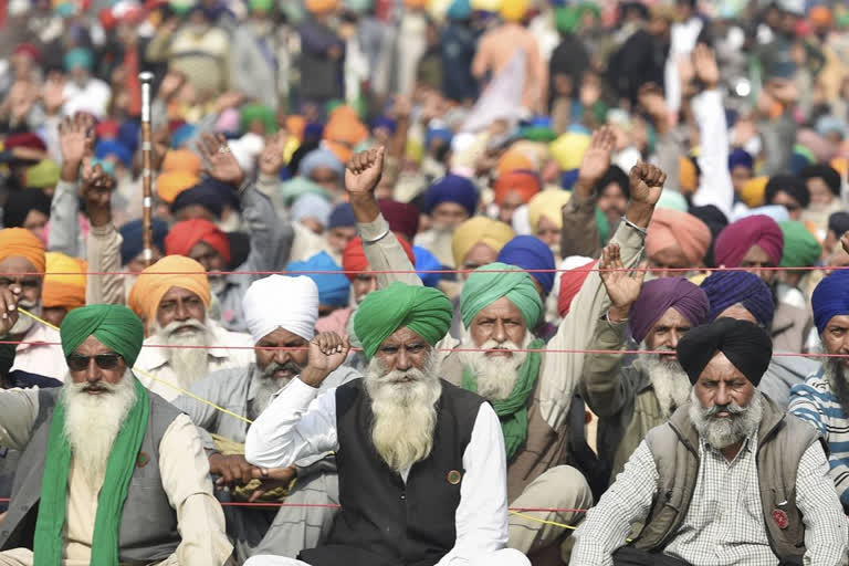 farmers protest