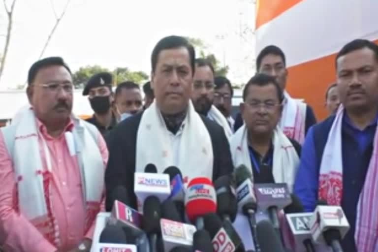 CM Attend various programmes in  Dibrugarh