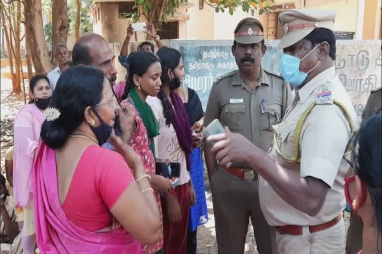 relatives protest