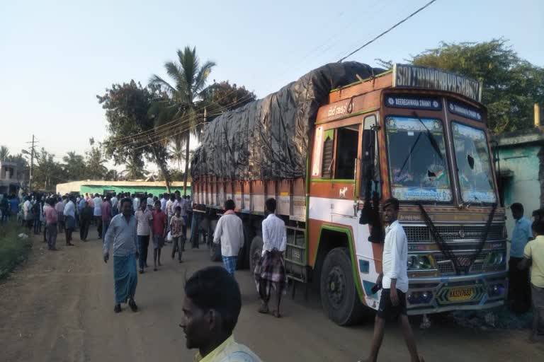 Accident in Davanagere