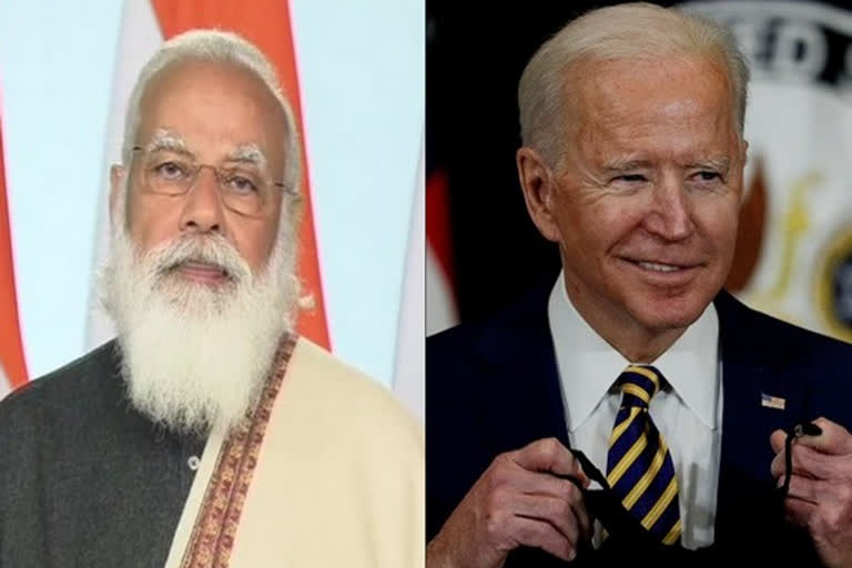 Modi speaks to Biden