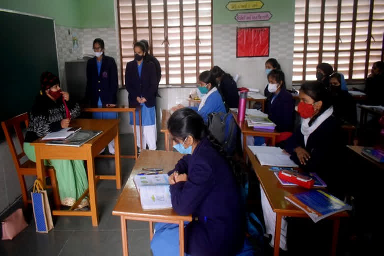 Schools reopen for students of classes 6 to 8 in Rajasthan