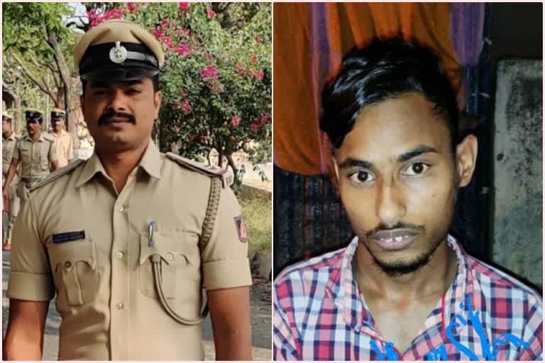 Firing on accused santhosh by bangalore City Police