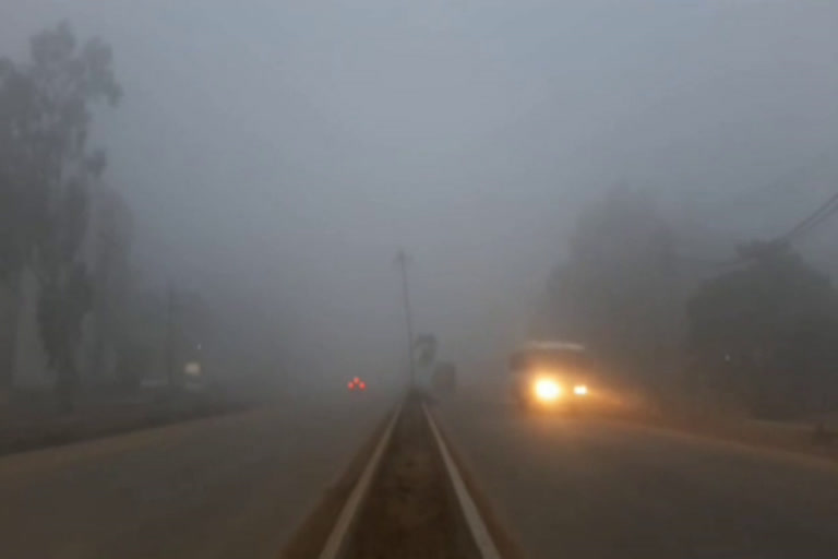 heavy fog ambala