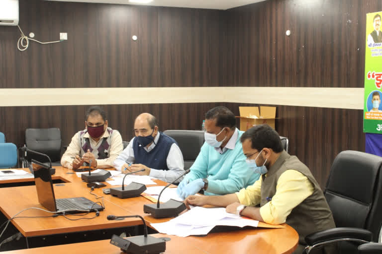 monthly review meeting held in jamshedpur