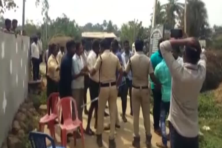 Conflict between supporters at mailavaram