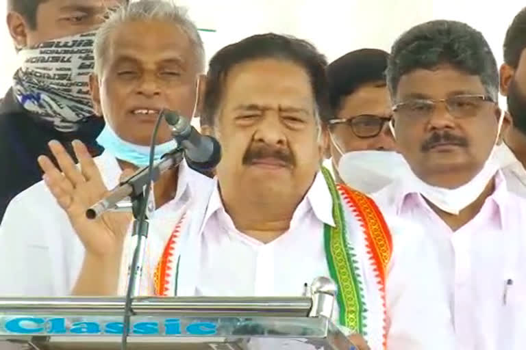 Sabarimala legislation first step if UDF comes to power; Ramesh Chennithala  Sabarimala  UDF  Ramesh Chennithala  യുഡിഎഫ് അധികാരത്തിൽ വന്നാൽ ആദ്യ നടപടി ശബരിമല നിയമ നിർമാണം; രമേശ് ചെന്നിത്തല  യുഡിഎഫ് അധികാരത്തിൽ വന്നാൽ ആദ്യ നടപടി ശബരിമല നിയമ നിർമാണം  രമേശ് ചെന്നിത്തല  യുഡിഎഫ്  ശബരിമല നിയമ നിർമാണം  ശബരിമല  ഐശ്വര്യ കേരള യാത്ര