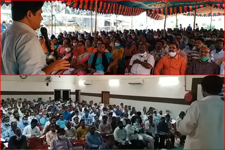 training session to election officers at parvatipuram