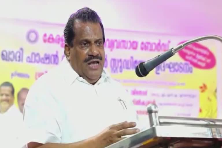 EP Jayarajan  മാസ്‌ക് നിർമാണം  ഖാദി ബോർഡ്  ലാഭം തൊഴിലാളികൾക്ക്  മന്ത്രി ഇ പി ജയരാജൻ